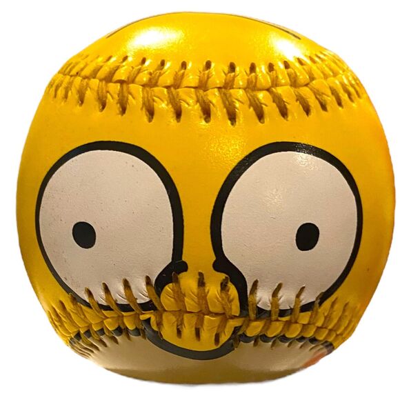 Homer Simpson Baseball Collectaballs Simpsons Collectible Gift Retro Pop Culture - Picture 5 of 9